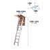 Werner Aluminium Deluxe Loft Ladder