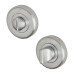 Heritage Brass by M Marcus Bathroom Turn & Release - 48mm Diameter - Satin Chrome