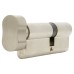 Yale 6 Pin 90mm Euro Thumbturn Cylinder - 50mm Turn + 40mm - Satin Nickel - Keyed to Differ