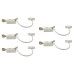 Jackloc Pro-2 Key-Locking Cable Window Restrictor Trade Pack - White - Pack of 5