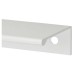Exel Serva Lipped Edge Cabinet Pull Handle - 64mm Centres - Brushed Aluminium