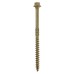 TIMCO Timber Frame Screws Hex Head - 6.7 x 100mm - Green - Pack of 50