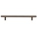 Exel 12mm T-Bar Cabinet Pull Handle - 448mm Centres - Brushed Pewter Effect