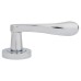 Exel Polished Chrome Door Handles on Round Rose - Scarlett Range 