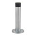 Exel Round Base Projection Door Stop - 80mm Projection - Satin Chrome