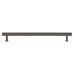 Alexander & Wilks Vesper Hex 14mm T-Bar Cabinet Pull Handle - 224mm Centres - Dark Bronze