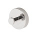 Croydex Romsey Single Robe Hook - 53 x 37mm - Polished Chrome