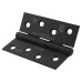 Exel Steel Grade 7 Butt Fire Door Hinge - 100 x 76 x 2mm - Matt Black - Pair