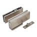 Rutland Hydraulic Glass Patch Door Closer - Power Size 3 - Non Hold Open - Satin Stainless Steel