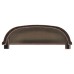 Exel Walton Cabinet Cup Handle - 76mm Centres - Antique Copper