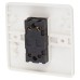 Exel 10A 1 Gang Intermediate Light Switch - White