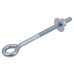 Eye Bolt with Nut & Washer - M6 x 100 - Pack of 25