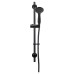 Croydex Nero 3 Spray Shower Kit - Matt Black