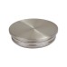 SWR Balustrade Circular Flat End Cap - 316 Brushed Satin Stainless Steel