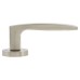 Exel Satin Nickel Door Handles on Round Rose - Ivy Range 