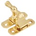 Cupboard Turn Latch - 50 x 19 x 36mm - Polished Brass Cupboard Turn Latch - 50 x 19 x 36mm - Polished Brass