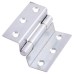 Storm Proof Casement Wide Flush Gap Window Hinge - 63mm Length - Bright Zinc - Pair