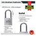 Burg Wachter Long Shackle Alutitan Padlock - 40mm Body - 22 x 65mm Shackle - Keyed Alike - Pack of 5