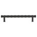 Alexander & Wilks Crispin Bamboo 15mm T-Bar Cabinet Pull Handle - 160mm Centres - Matt Black
