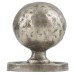 Carlisle Brass FingerTip Design Hammered Ball Cabinet Knob - 32mm Diameter - Pewter Effect