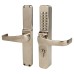 Codelocks CL0470 Push Button Code Lock - Aluminium Doors - PVD Stainless Steel