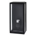 Forum Zink Minerva Box Outdoor Wall Lantern Light - IP44 - Black 