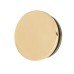 51mm Solid Brass Flat End Cap - Polished