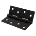 Exel Steel Grade 7 Butt Fire Door Hinge - 100 x 70 x 2mm - Matt Black - Pair