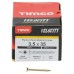 TIMCO Velocity Pozi Countersunk Wood Screws - 3.5 x 35mm - Yellow Zinc - Pack of 200