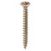 TIMCO Velocity Pozi Countersunk Wood Screws - 3.5 x 35mm - Yellow Zinc - Pack of 200