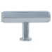 Alexander & Wilks Vesper Hex 14mm T-Bar Cabinet Knob - 55 x 33mm - Polished Chrome