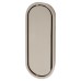 Exel Eccles Oval Flush Cabinet Pull Handle - 117 x 47mm - Satin Nickel 
