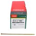TIMCO Classic Pozi Countersunk Wood Screws - 6.0 x 180mm - Yellow Zinc - Pack of 100