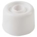 Exel PVC Floor Door Stop - 20 x 33mm - White - Pack of 10