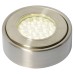 Forum Culina Laghetto 1.5W LED Round Cabinet Downlight - IP44 - 6000K Daylight - Satin Nickel