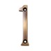 Heritage Brass by M Marcus 76mm Screw Fix Door Numeral - 1 - Antique Brass