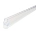 Bohle Clear PVC Shower Seal - Bubble Seal - Suits 6-8mm Glass