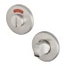 Exel Bathroom Turn & Release with Indicator - 51 x 51mm - Satin Stainless Steel