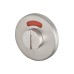 Exel Bathroom Turn & Release with Indicator - 51 x 51mm - Satin Stainless Steel