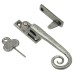From The Anvil Locking Night Vent Casement Window Fastener - Left Hand - Pewter