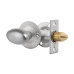 Bathroom Privacy Set - Satin Chrome