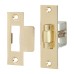Heavy Duty Adjustable Roller Catch - 22 x 76mm Faceplate - Polished Brass