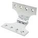 Jedo Heavy Duty Parliament Hinge - 102 x 75 x 125mm - Polished Chrome - Pair