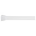 Croydex Shower Rail - Straight - Professional Profile - 800-1830mm Length - White