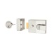 Yale 89 Double Locking Nightlatch - 60mm Backset - Polished Chrome Case/Cylinder