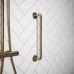 Rothley 25mm Steel Grab Rail - 457mm Length - Antique Brass