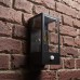 Exel Glass Panel Outdoor Wall Lantern Light with PIR - IP44 - Matt Black