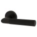 Jigtech Tactil Latch Door Handle on Rose Kit - Passage - Matt Black
