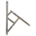 Securistyle uPVC/Timber Window Friction Stay Hinge - 300mm Length - Top Hung - Pair