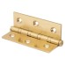 Performance Washered Butt Door Hinge - 75 x 50 x 2.5mm - Polished Brass - Pair